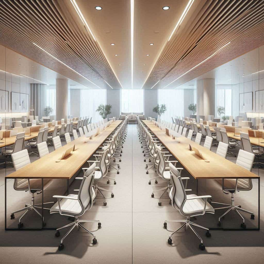 写字楼办公财报季关键周，财会组临时设置隔音工位需要考虑哪些审批流程
